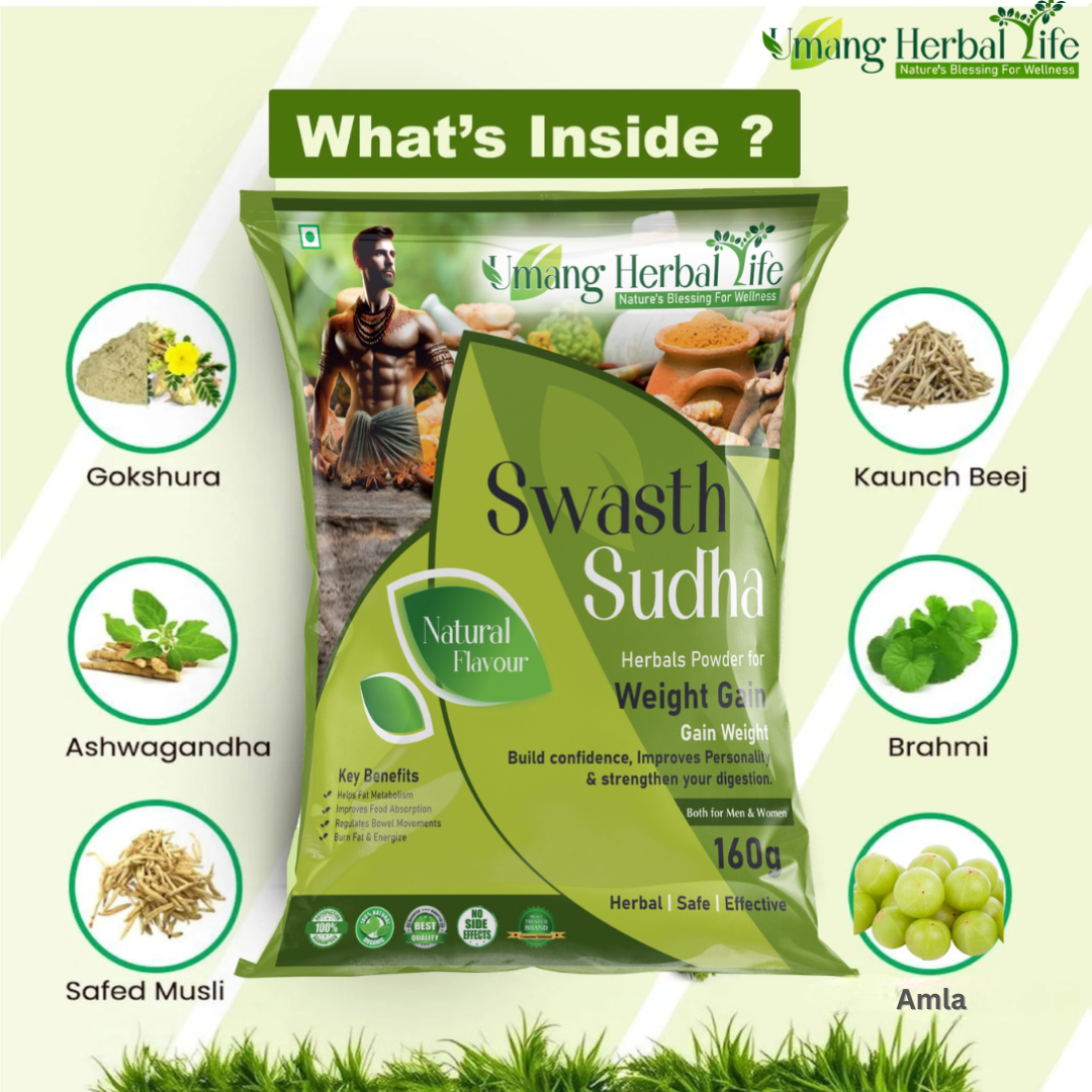 🌿 Ayurvedic powder for 🌿 (WEIGHT GAINER) Swasth  Sudha